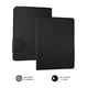 thumbnail image 2 of Teclado de cuero con cable para tableta universal, 2 of 3