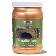 6 oz Modern Masters ME164 Flash Gold Metallic Paint Collection Water-Based Decorative Metallic Paint