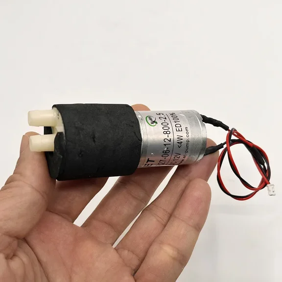 R27-06-12-800 DC 9V-12V Mini 370 Motor Water Pump Self Priming Suction Pump Water Flow Control Pump for Sweeper Robot Cleaner