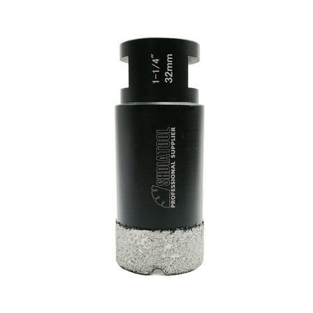 

SHDIATOOL Diamond Core Drill Bits 1-1/4 inch for Porcelain Ceramic Tile Marble Brick Vacuum Brazed Hole Saw 32mm