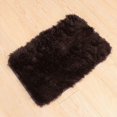 thumbnail image 2 of 40x60cm Thicken Washable Rugs Home Bedroom Carpet Floor Mat Door Carpets Super Cozy Anti-slip Blanket (Coffee), 2 of 3