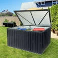 thumbnail image 4 of Outdoor Metal Storage Box Store Small, 4 of 10