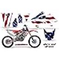 thumbnail image 3 of AMR Racing MX Dirt Bike Graphics kit Sticker Decal Compatible with Honda CRF250R 2004-2009 - Stars and Stripes, 3 of 3