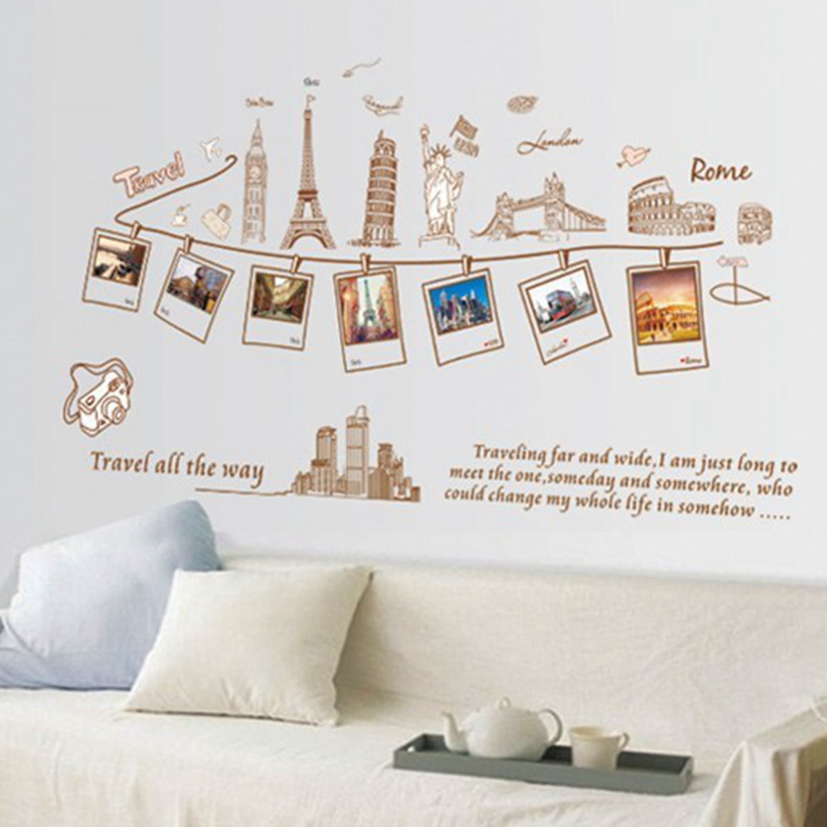 Vinyl Home Room Decor Art Quote Wall Decal Stickers Bedroom Removable Mural DIY 