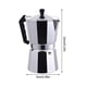 thumbnail image 4 of Cafetera Espresso Maker Moka Pot, Stovetop Espresso Maker para Great Flavored Espresso para VitroceráMica EléCtrica, 4 of 5