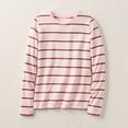 thumbnail image 3 of Lands' End Women's Relaxed Supima Cotton Long Sleeve Crew Neck T-Shirt, 3 of 6