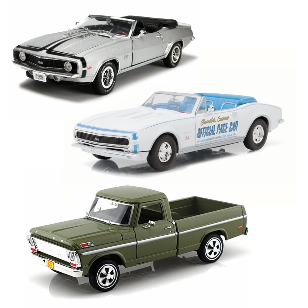 Best of 1960s Muscle Cars Diecast - Set 72 - Set of Three 1/24 Scale