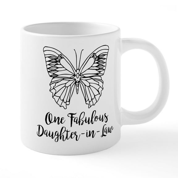 CafePress - One Fabulous Daughter In La - 20 Oz White Ceramic Mega Mug