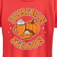 thumbnail image 2 of Instant Message - Pumpkin Season - Women's Short Sleeve Graphic T-Shirt, 2 of 6