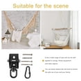 thumbnail image 2 of Miangastore Practical Design Swing Hook Set Stainless Steel 1Set 2.8x3.9in, 2 of 9