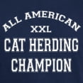 thumbnail image 3 of CafePress - AA Cat Herding Champion Dark T Shirt - Men's Classic Graphic Cotton T-Shirt, 3 of 4