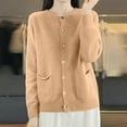 thumbnail image 2 of Cardigan Knit Button Down Sweater Stylish And Comfortable Outerwear For Daily Wear Cardigan Sweaters for Women, 2 of 2