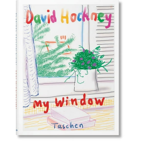 David Hockney. My Window, (Hardcover)