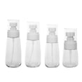thumbnail image 3 of Farfi 30/60/80/100ml Liquid Soap Shampoo Lotion Shower Gel Pump Bottle Empty Dispenser (Transparent Pink,100ML), 3 of 13
