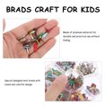 thumbnail image 3 of Mobutofu Mini Brads Assorted 0.4x0.4x0.5in Metal DIY Craft For Kids 6Set, 3 of 4