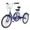 Blue, variant on MOONCOOL Adult Tricycles 7 Speed, 20/24/26 inch 3 Wheel Bikes, Three-Wheeled Bicycles Cruise Trike with Shopping Basket for Seniors, Women, Men, Teenager