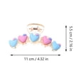 thumbnail image 2 of unbranded 6Ud Hair Claw Clips Multi Para Y Sujeción En Largo, 2 of 8