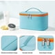 thumbnail image 4 of Makeup Bag Portable Travel Cosmetic Bag for Women, Beauty Zipper Makeup Organizer PU Leather Washable Waterproof, 4 of 4