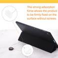thumbnail image 3 of Retractable Cable Lock with Arc Patch Remote Control Security Lock with Adjustable Cord Tether Anti Theft for Laptop White, 3 of 7