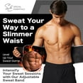 thumbnail image 3 of Special Essentials Waist Trimmer for Women & Men Adjustable Sweat Band Waist Trainer Breathable Mesh for Training & Workouts, 3 of 7