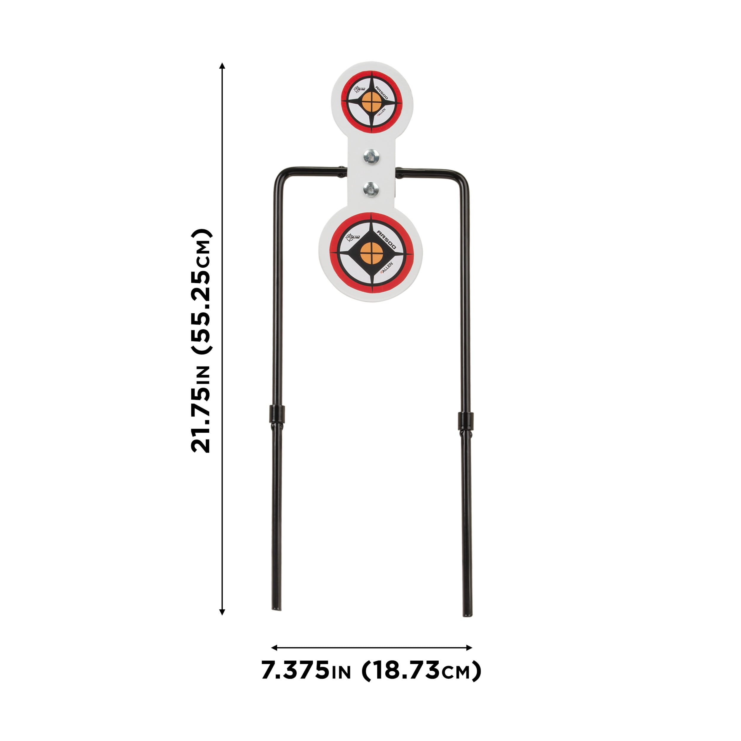 Ez Aim Hardrock Ar500 Spinner Target Stand, 7.38"W X 21.75"H, Multi