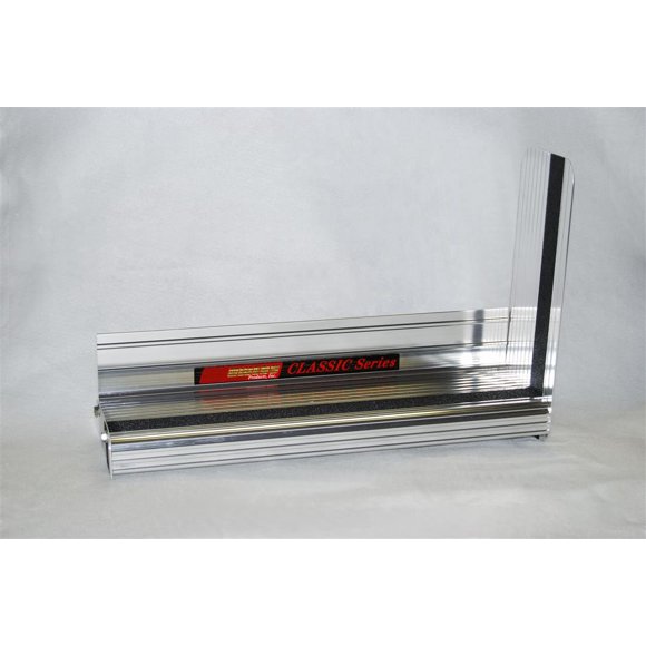 Owens Running Board - Box Board OC7424X Classic Pro; Silver; Extruded Aluminum; Unlighted; Frame Body Mount Bolts; 4 Inch Rise