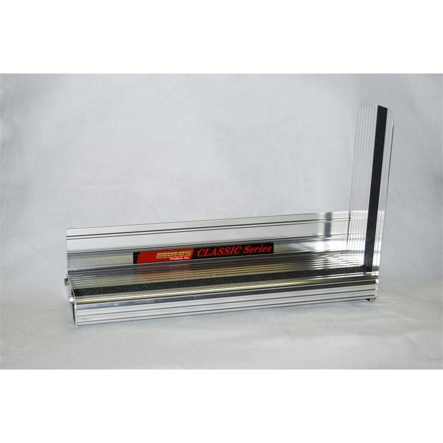 Owens Running Board - Box Board OC7424X Classic Pro; Silver; Extruded Aluminum; Unlighted; Frame Body Mount Bolts; 4 Inch Rise