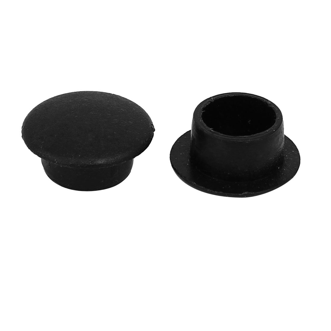 10mm Dia Plastic Straight Line Screw Cap Covers Hole Lids Black 500pcs for sale online 