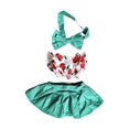 thumbnail image 1 of Ropa de Muñeca de peluche de 20 cm Baoblaze ropa en miniatura accesorios falda verde, 1 of 8