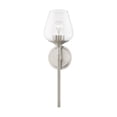 thumbnail image 5 of 17471-91 Livex Lighting Willow - 1 Light Bath Vanity In Transitional Style-18 Inches Tall and 5.75 Inches Wide-Brushed Nickel Finish, 5 of 11