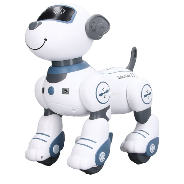 Chien Robot Télécommandé, Chien Robotique RC Décoration De Danse  Intelligente Cadeau D'anniversaire Beau Pour La Maison Pour La Fête De  Vacances 