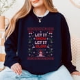 thumbnail image 5 of Let It Glow - Women's Graphic Sweatshirt, 5 of 9