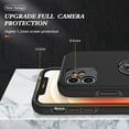 thumbnail image 4 of [PST] iPhone 11 Ring Case, Hybrid Magnetic Kickstand Case Cover with Invisible Ring Stand, 4 of 5