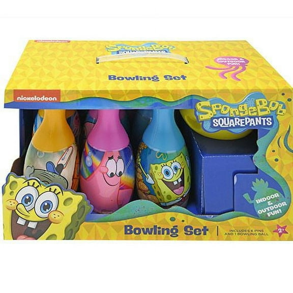 Sponge Bob Bowling Set in Display Box