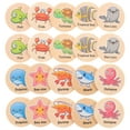 thumbnail image 1 of 20pcs Wooden Memory Game Toys Kids Memory Matching Games Chess Pieces Toddlers Game Cards, 1 of 5