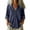 Dark Blue, variant on Womens Button Down Denim Shirt Long Sleeve Jean Shirt Classic Washed Tunic Denim Top