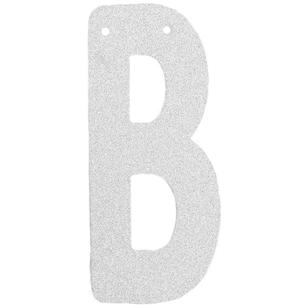 just artifacts silver glitter letter b walmart com