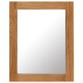 thumbnail image 1 of vidaXL Mirror 40x50 cm Solid Oak Wood, 1 of 4
