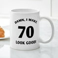 thumbnail image 3 of CafePress - 70 Yr Old Gag Gift Mug - 11 oz Ceramic Mug - Novelty Coffee Tea Cup, 3 of 4