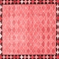 thumbnail image 1 of Ahgly Company Indoor Square Southwestern Red Country Area Rugs, 7' Square, 1 of 4