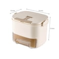 thumbnail image 3 of Tong Tray With Lid And Ice Storage 52 Ice Cubes And Release Ice Drawer Style Portable Ice Maker With Container For Home Camping, 3 of 6