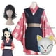 thumbnail image 2 of Disfraz de Cosplay de Kochou Shinobu, disfraz de Anime Kimetsuu no Yaiba, disfraz de mujer, uniforme de Cosplay de Shinobu para Halloween, 2 of 5
