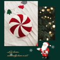 thumbnail image 2 of CHUANK Coussins de Noël en Forme de Canne de Bonbon Coussins à la Menthe Poivrée Décorations de Noël Rouges et Blanches Coussin en Peluche Mignon Coussin Décoratif de Noël pour Canapé Coussin Canapé & Chambre, 2 of 5