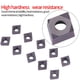 thumbnail image 1 of Hoja de inserción de carburo de torno CNC de 10 piezas/caja, hoja de color cobre CCMT09T304 VP15TF, para procesar acero ordinario y acero inoxidable ordinario Ecomeon no, 1 of 6