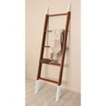 thumbnail image 3 of Chestnut with Gold Accents Blanket Ladder 20'' x 72'', 3 of 9