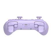8BitDo Ultimate 2C Wireless Controller for Windows PC and Android, with 1000 Hz Polling Rate, Hall Effect Joysticks and Triggers, and Remappable L4/R4 Bumpers (Purple)