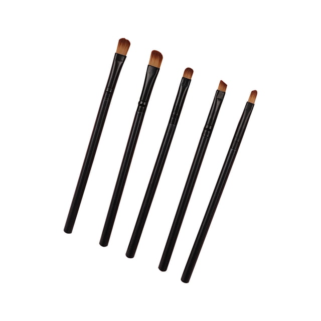 Fiudx Pincel Sombras de Ojos, Pincel de Maquillaje, Pincel para Cejas, Pincel para Labios, Pincel Corrector, Juego de Pinceles para Sombras de Nariz