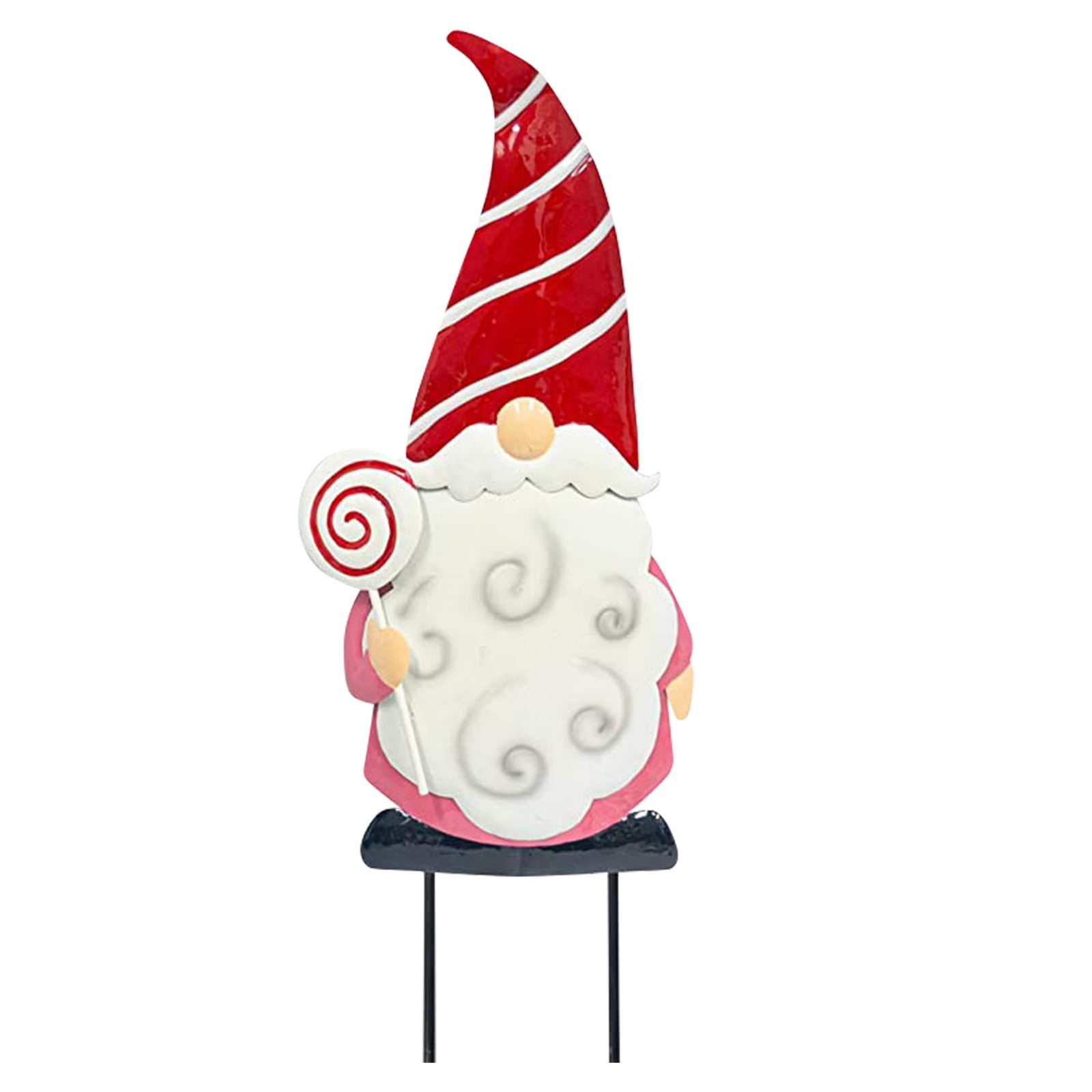 HIMIWAY Merry Christmas Yard Stake Sign Decoration Snowman Santa Claus