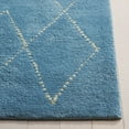 thumbnail image 4 of SAFAVIEH Harvest Bryon Diamond Area Rug, Blue/Ivory, 8' x 10', 4 of 11