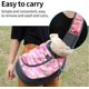 thumbnail image 4 of Bolsa de Transporte（S）Bolsa de Transporte para Perros Rosa Bolsa de Transporte para Gatos Bolsa de Viaje para Perros pequeños Bolsa para Perros pequeños, 4 of 5